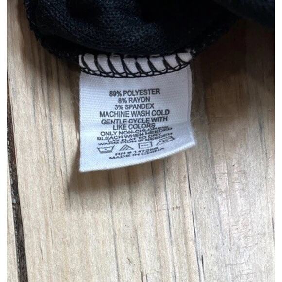 Simply Southern Charcoal Gray Long Sleeve Polo Knit Size Large Men’s - Picture 8 of 8